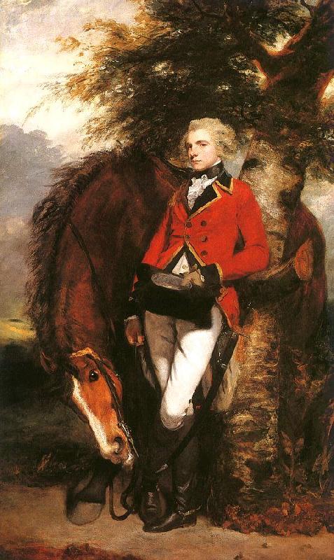 Sir Joshua Reynolds Colonel George K.H. Coussmaker Germany oil painting art